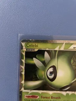 Celebi Prime 92/102 Ultra Rare Holo Triumphant Pokemon Card Near Mint - Image 2