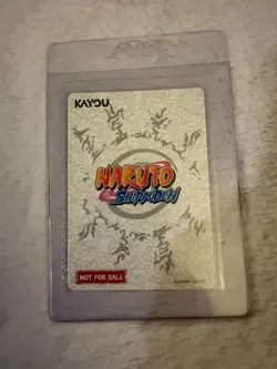 PSA Magazine x Kayou Exclusive NARUTO Uzumaki PROMO CARD December Sealed - Image 2