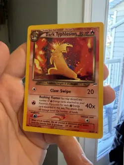 Dark Typhlosion - 10/105 - Pokemon Neo Destiny Unlimited Holo Rare Card WOTC LP - Image 4