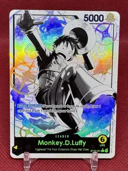 Monkey.D.Luffy- ST29-001 Alt Art Leader Card -One Piece TCG SP - Image 1