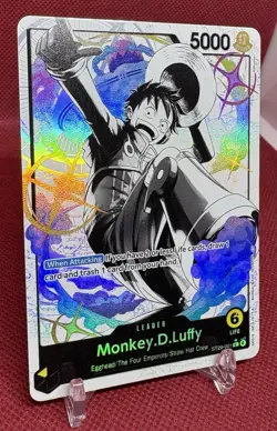 Monkey.D.Luffy- ST29-001 Alt Art Leader Card -One Piece TCG SP - Image 2