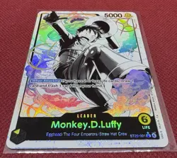 Monkey.D.Luffy- ST29-001 Alt Art Leader Card -One Piece TCG SP - Image 5
