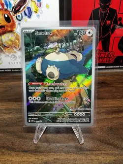 Pokemon Center Snorlax Stamped Promo Card 051 With 151 Master Set (50% Complete) - Image 1