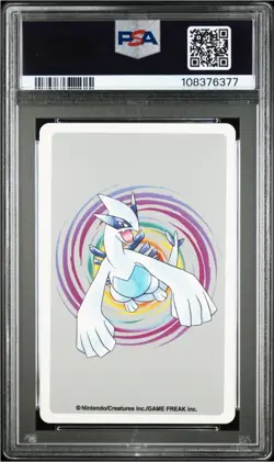 Espeon 2000 Pokemon Silver Version Playing Cards #196A 5 Of Hearts PSA 9 - Image 2