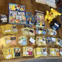 Vtg Pokemon Card Plush Estate Collection Large Lot 1998-18 Pikachu First Movie + - Image 1
