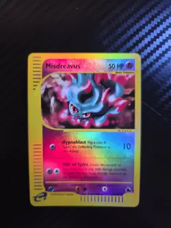 Pokemon Reverse Holo Uncommon Card Misdreavus 39/144 Skyridge - Image 1