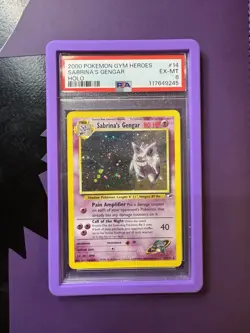 Pokemon TCG Sabrina's Gengar Holo Gym Challenge Card 14/132 Rare - Image 1