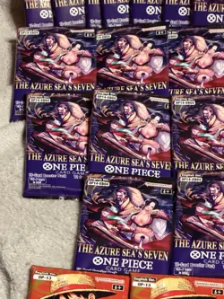 One Piece Card Game OP13-14 Sleeved Booster Packs 23 Total New Sealed English - Image 5