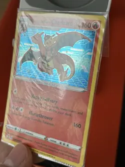 Special Delivery Charizard Pokemon Center Promo Card Holo (SWSH075) - SEALED - Image 3