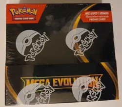 Pokemon TCG: Mega Evolution Enhanced Booster Display Box 36 Packs & 1 Promo Card - Image 1