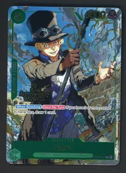 OP09-027 Winner Sabo 3rd Anniversary UC One Piece Card Game English - Image 1