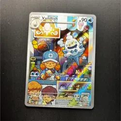 Pokemon Vanillish 190/182 Paradox Rift Illustration Rare Holo Full Art Card - Image 1