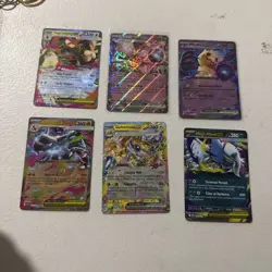 Pokemon TCG 6 Card Lot English Ex Cards - Image 1