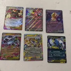 Pokemon TCG 6 Card Lot English Ex Cards - Image 2