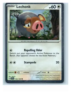 Lechonk - (Cosmo Holo) Holo 154/198 Promo Miscellaneous Cards & Products NM - Image 1