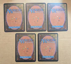 Alpha Magic The Gathering 5 Card Lot - Image 2