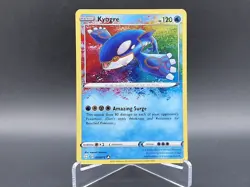 Pokemon Kyogre 021/072 Amazing Rare Shining Fates Holo Pokemon TCG Card NM 2021 - Image 1