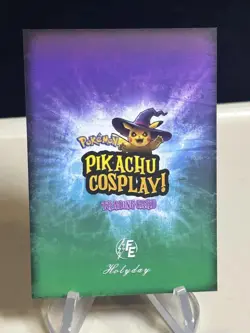 Tekken Holo Pikachu Cosplay Set 2025 Pokemon Chase Card #141 ZL13 - Image 2