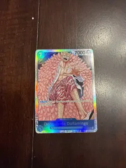 Donquixote Doflamingo ST03-009 SR Holo - ONE PIECE Card Game ENGLISH - Image 1