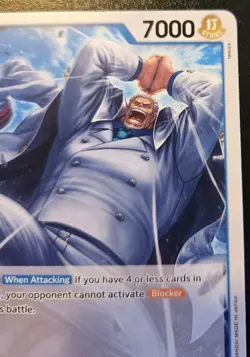 Monkey.D.Garp OP06-055 Common Wings Of The Captain One Piece Card Game - Image 3