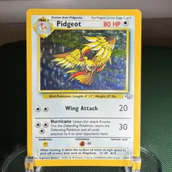 Pokemon Pidgeot TCG Holo Rare Card 8/64 Jungle Unlimited HP - Image 1