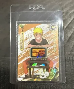 PSA Magazine X Kayou Exclusive Naruto Uzumaki Promo Card NM December 2025 - Image 1