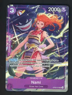 Nami OP09-070 UC Premium Card Collection Best Selection Vol.4 One Piece - Image 1