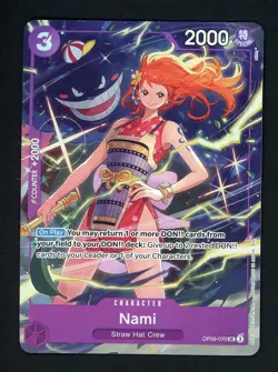 Nami OP09-070 UC Premium Card Collection Best Selection Vol.4 One Piece - Image 1