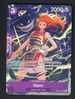 Nami OP09-070 UC Premium Card Collection Best Selection Vol.4 One Piece - Image 1