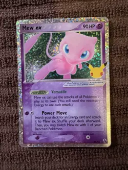 Pokemon Card Mew ex EX Legend Maker 88/92 Holo Classic Collection 90 HP 2006 - Image 1