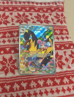 Pokemon TCG Iono's Kilowattrel Card Journey Together IR 163/159 - Image 3