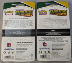 Pokemon TCG Evolving Skies Checklane Blister 1 Eevee & 1 Slowpoke Blister Sealed - Image 2