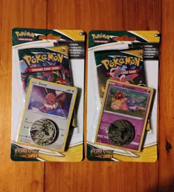 Pokemon TCG Evolving Skies Checklane Blister 1 Eevee & 1 Slowpoke Blister - Image 1