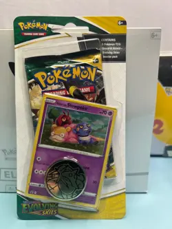 Evolving Skies - Checklane Blister Pack - Slowpoke - Sword & Shield - Pokemon - Image 1