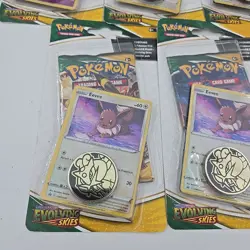 Pokemon TCG Evolving Skies Checklane Blister Pack Promo FACTORY SEALED (x5) - Image 5