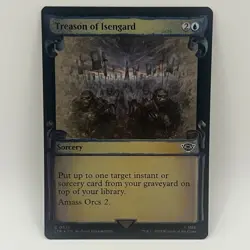 Magic MTG Lord of the Rings Showcase Scrolls Foil Treason of Isengard C525 - Image 1