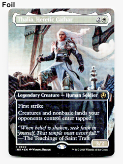 Thalia, Heretic Cathar (Borderless) - FOIL - [Innistrad Remastered] MTG NM ⚪ - Image 1