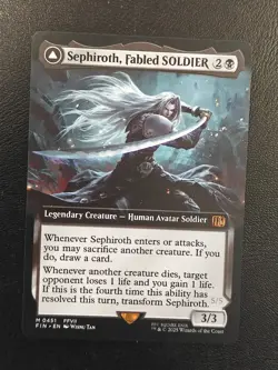 Sephiroth, Fabled SOLDIER (Extended Art) FINAL FANTASY 0451 Magic the Gathering - Image 1