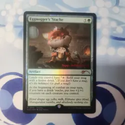 MTG: Eggnogger's 'Stache (Holiday Promo)(Mythic Rare)(Foil) - Image 1