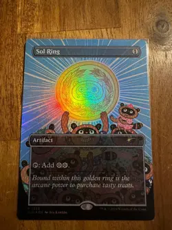 MTG Sol Ring (1833) (Rainbow Foil) Secret Lair Drop Foil NM - Image 1