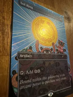 MTG Sol Ring (1833) (Rainbow Foil) Secret Lair Drop Foil NM - Image 2