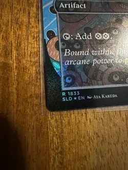 MTG Sol Ring (1833) (Rainbow Foil) Secret Lair Drop Foil NM - Image 4