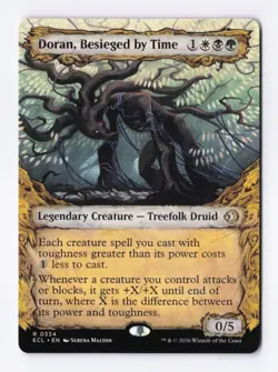 Doran, Besieged by Time (Showcase) 0334 (R) MTG Lorwyn Eclipsed (ECL) - Image 1