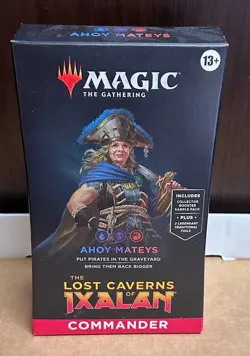 Magic The Gathering Commander The Lost Caverns of Ixalan Ahoy Mateys - SEALED 195166230245 - Image 1
