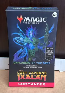 MTG The Lost Caverns of Ixalan Commander - Explorers of the Deep Sealed 195166230245 - Image 1