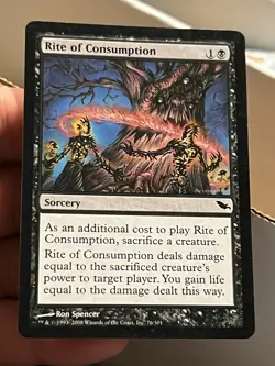 Rite of Consumption Shadowmoor MP MTG - Image 1
