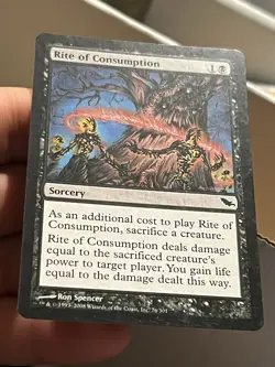 Rite of Consumption Shadowmoor MP MTG - Image 5