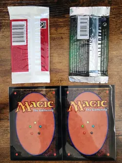 2x MTG Vintage Booster Packs ⭐Homelands ⭐Fallen Empires 1994 Magic FREE Large Sl - Image 3