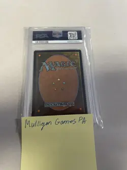 PSA 9 Misprinted Blood Moon - Masters 25 - Image 2