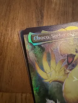 MTG Choco, Seeker of Paradise (Chocobo Track Foil) Final Fantasy NM - Image 3